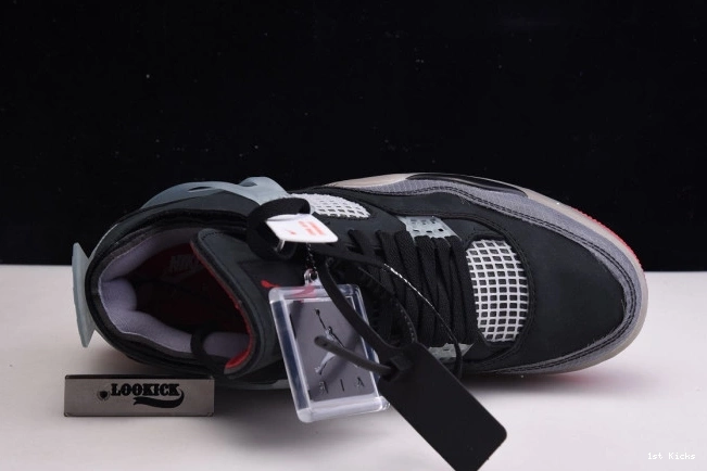 1st Kicks White CV9388-001 Bred x 4 Off Air Retro Jordan 0712
